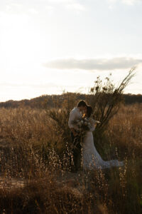 Unedited Indiana Dunes wedding photo