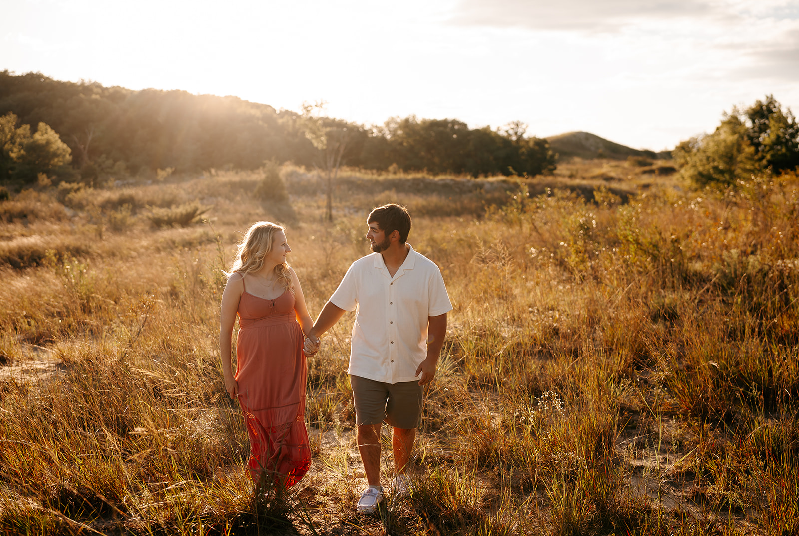 Engagement Photo Session at Indiana Dunes National Park