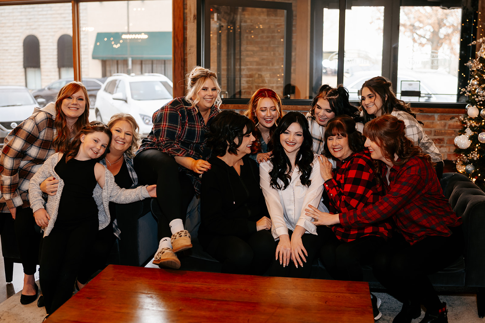 Bridal party at The Bridge Lemont