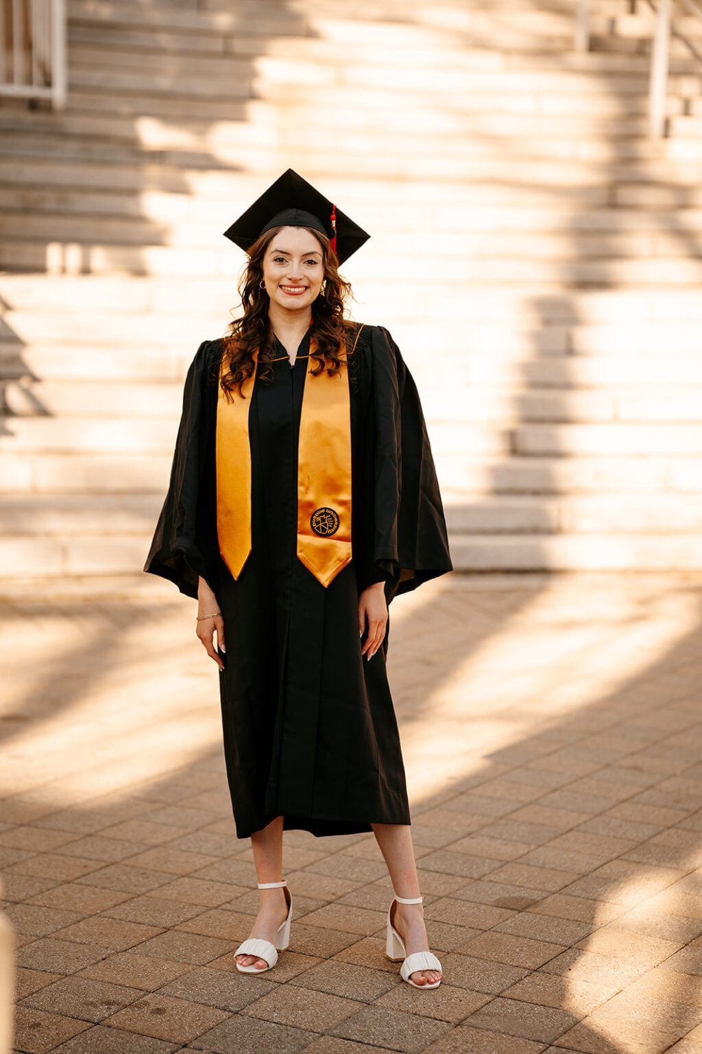 Graduation photos at Purdue University with Kennedy