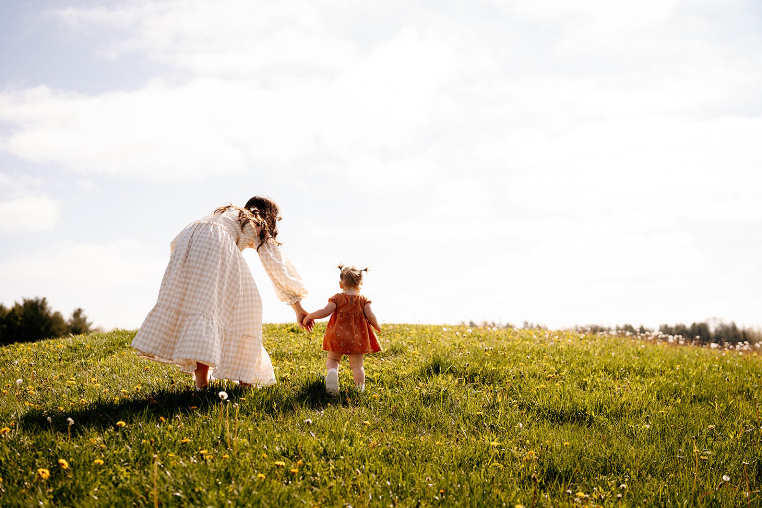Mom and daughter photo session