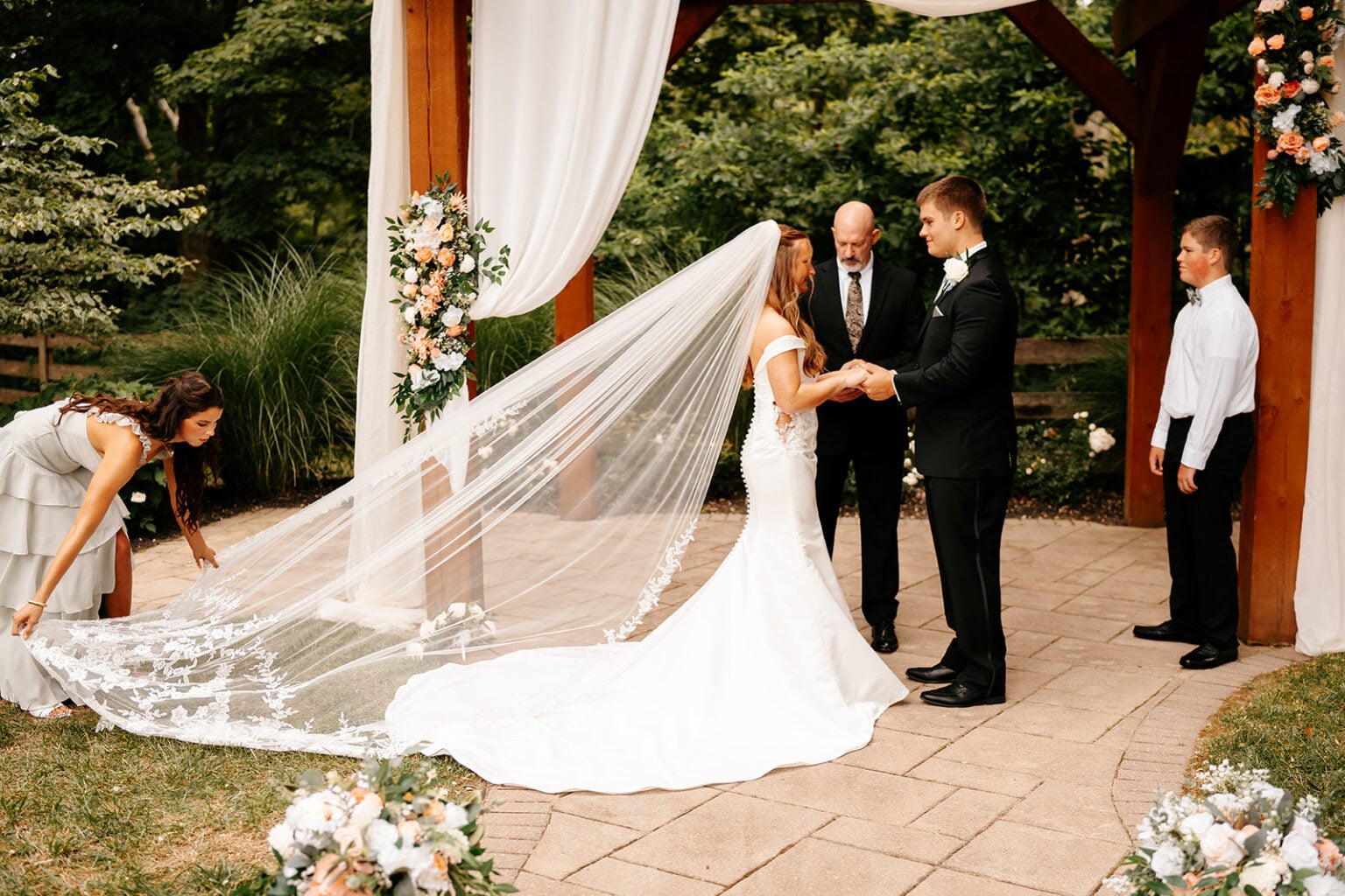 Jackson and Skylar’s micro wedding